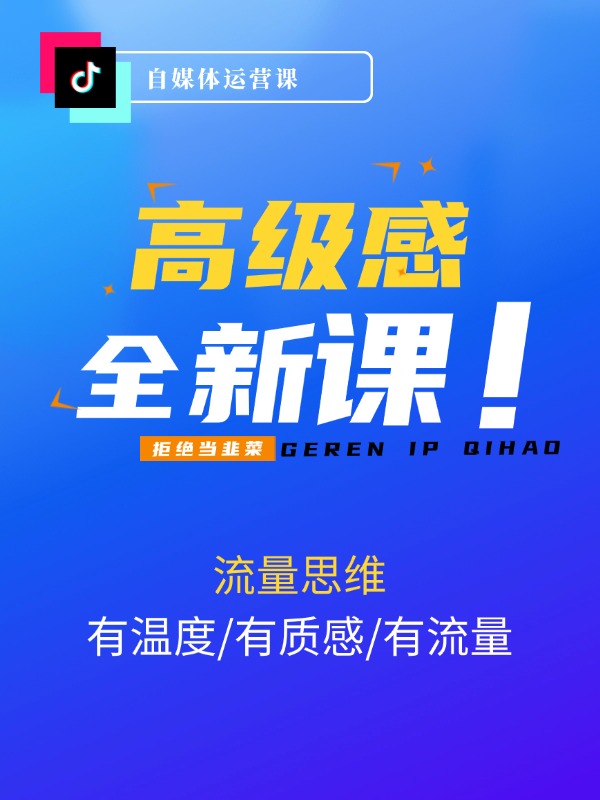高级感 剪辑+流量思维：用流量思维剪辑出有温度/有质感/有流量/能变现视频